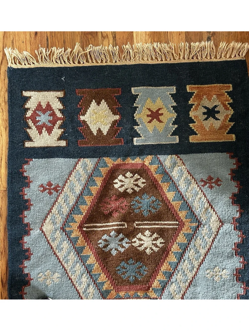 Vintage Hand Woven Turkish Carpet 120